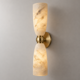 Ottavia Alabaster Twin Wall Light