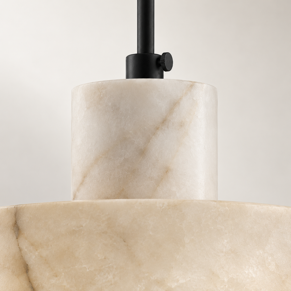 Tessa Alabaster Drum Pendant Light