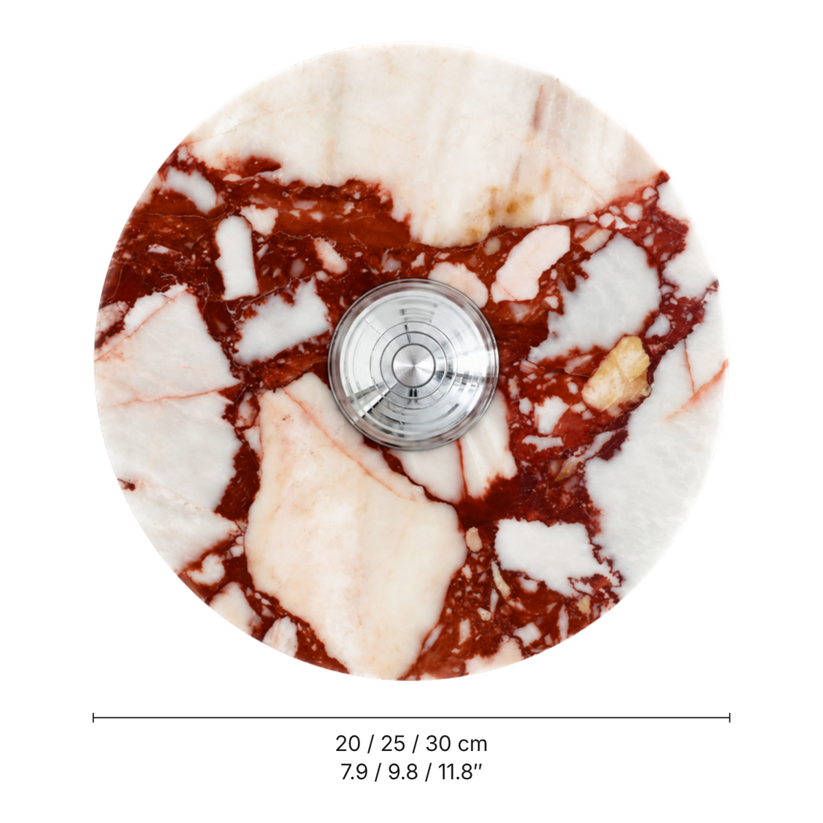 Fiamma Marble Disc Wall Light, dimensions
