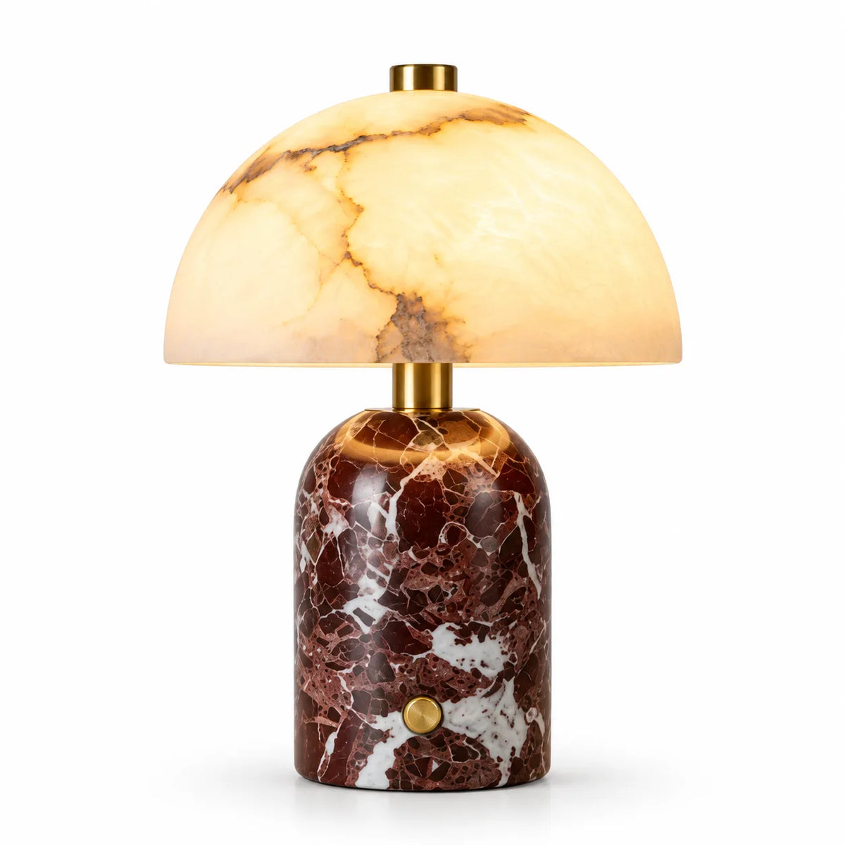 Corvina Marble Cordless Table Lamp, product photo