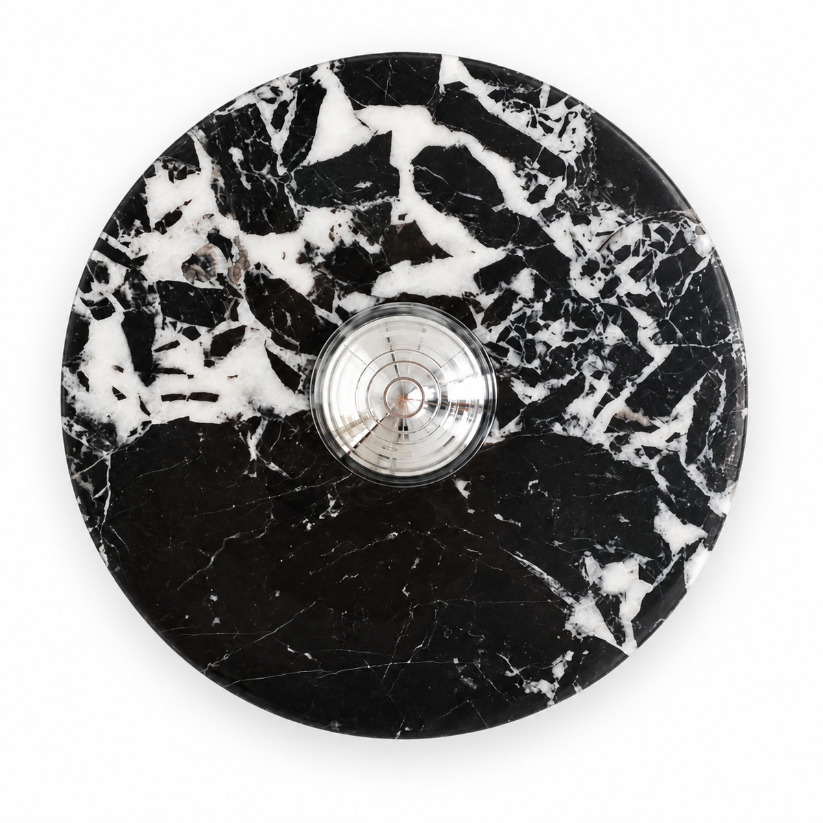 Ebano Marble Disc Wall Light