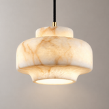 Vanna Alabaster Stepped Pendant Light